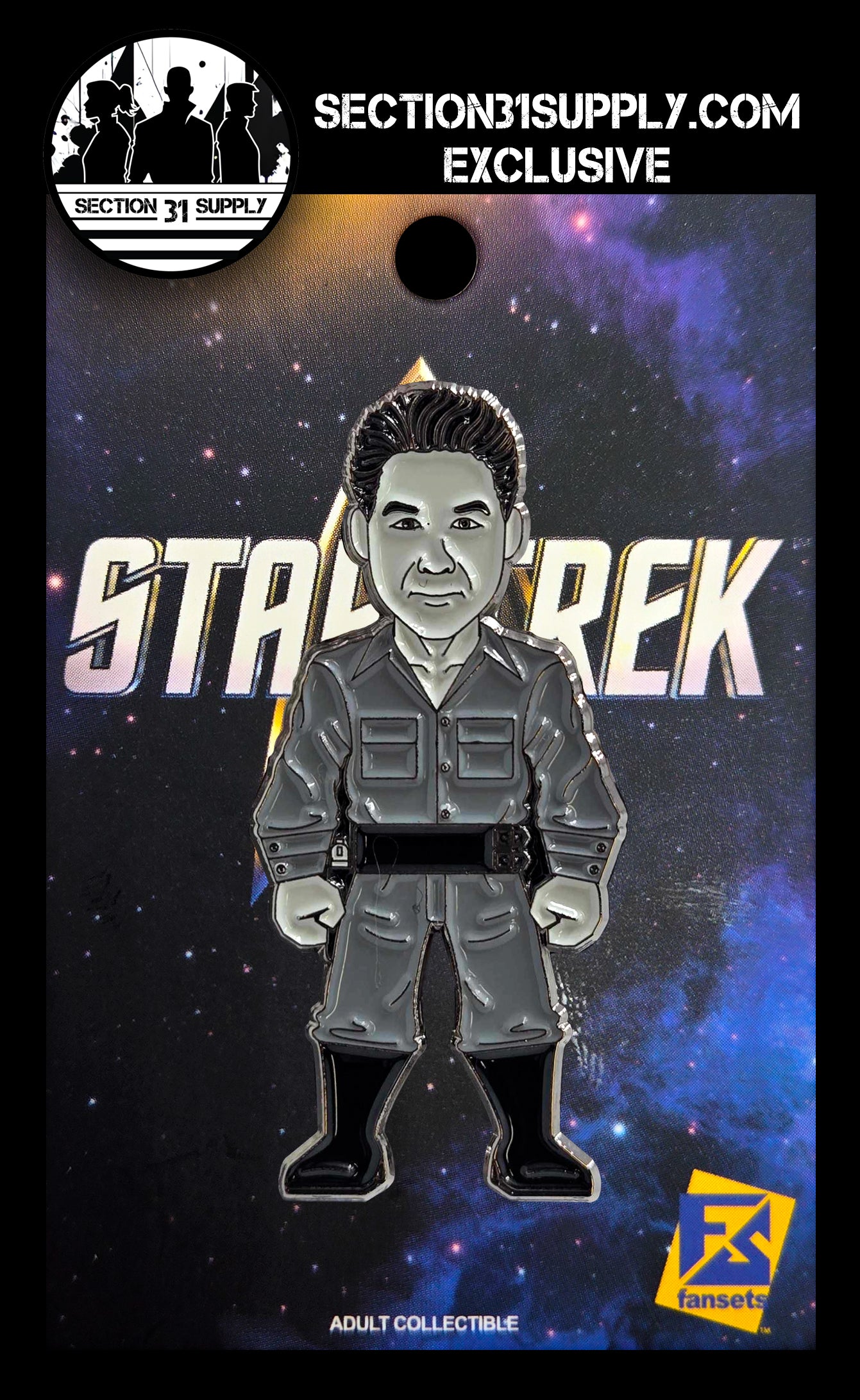 Star Trek: Buster Kinkaid FanSets pin